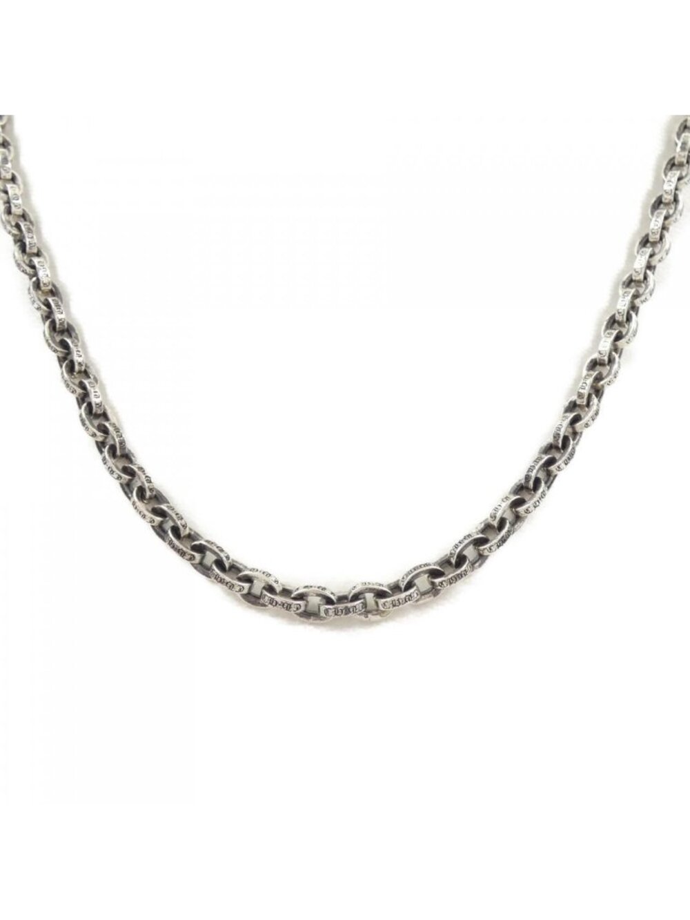 Chrome Hearts Paper Chain Slv 20 Inch Necklace